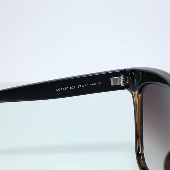 Kenneth Cole Reaction Oversized Sunglasses - Dark Havana/Gradient Brown - NWT - Picture 5 of 10